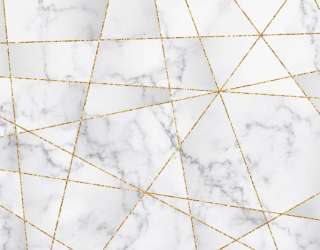Фотошпалери золоті лінії на мармурі 28593