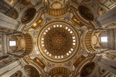 Фотошпалери Архітектура на стелю