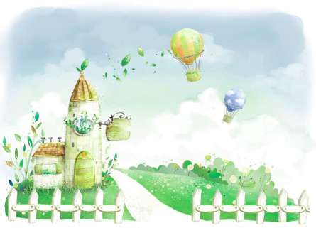 Фотошпалери Повітряні кулі