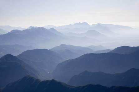 Фотообои Туманные горы Фотообои Туманные горы