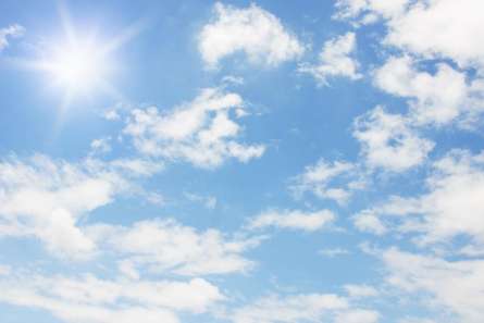 Фотошпалери сонячне небо Фотошпалери сонячне небо