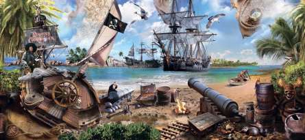 Фотошпалери Острів піратів