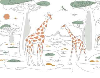 Фотошпалери Лінійні жирафи 33288_1