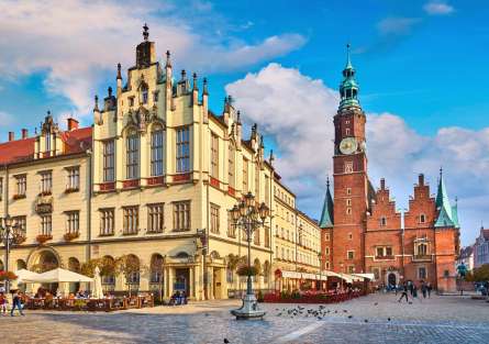 Фотошпалери Ринкова площа Вроцлава