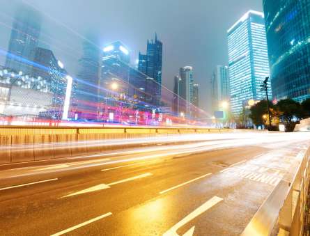 Фотошпалери вогні машин Фотошпалери вогні машин