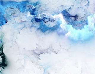 Фотошпалери Блакитна Абстракція 3д 32896