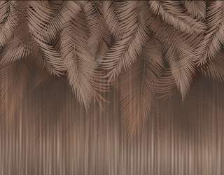 Фотошпалери ніжні тропічні листя 31626