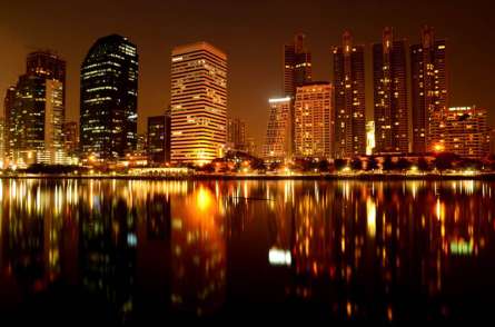 Фотошпалери нічне місто Фотошпалери нічне місто