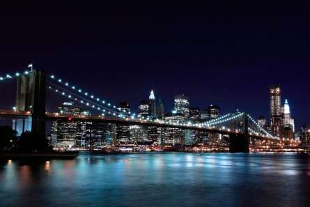 Фотошпалери Будинки, міст, New York Фотошпалери Будинки, міст, New York