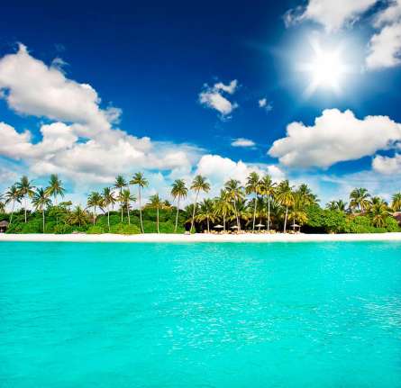 Фотообои Голубая лагуна