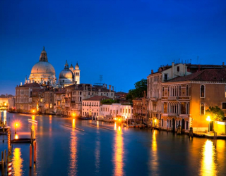 Фотообои Ночная Венеция 0251