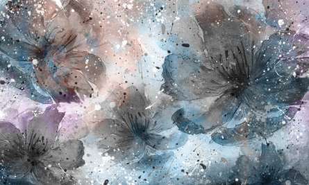 Фотообои Абстрактные цветы Фотообои Абстрактные цветы