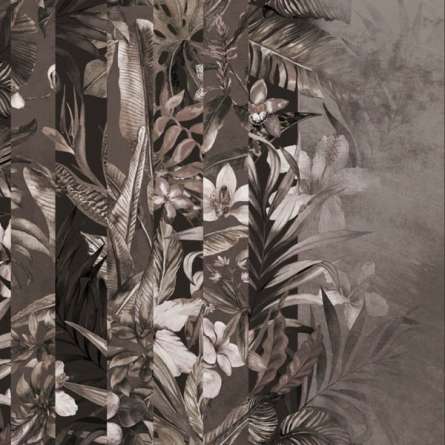 Фотошпалери дизайнерські коричневі листя