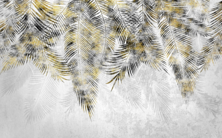 Фотошпалери тропічні листя