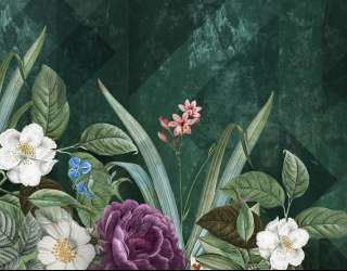 Фотошпалери дизайнерські квіти 26168