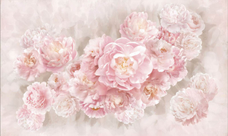 Фотошпалери Рожеві півонії Фотошпалери Рожеві півонії