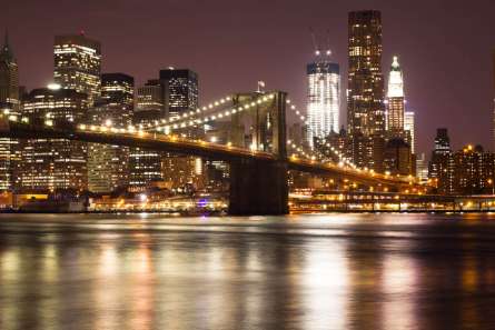 Фотошпалери Нічний Нью Йорк
