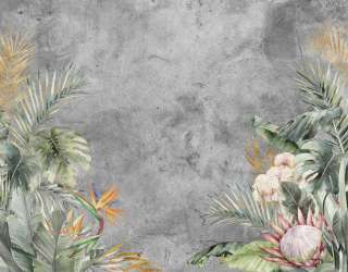 Фотошпалери тропічні квіти 27742