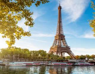 Фотошпалери катера під Ейфелевою вежею 20544