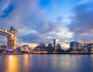 Фотошпалери міст і панорама Лондона 21494
