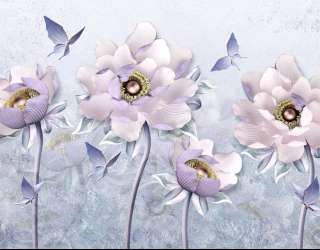 Фотошпалери 3Д квіти 28923