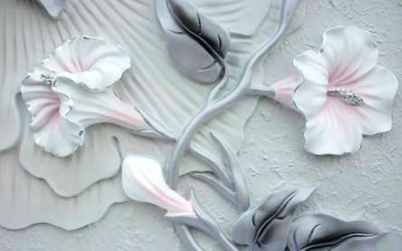 Фотообои Стереоскопические лилии Фотообои Стереоскопические лилии