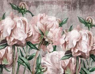 Фотошпалери Вінтажні півонії 31004