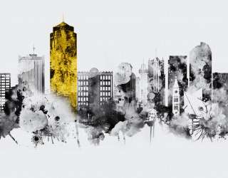 Фотошпалери місто золото 27563g