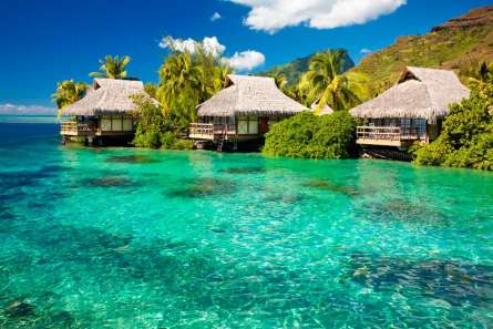 Фотошпалери Будинки і море Фотошпалери Будинки і море