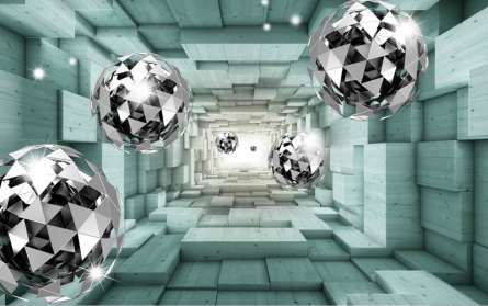 Фотошпалери кулі сірі