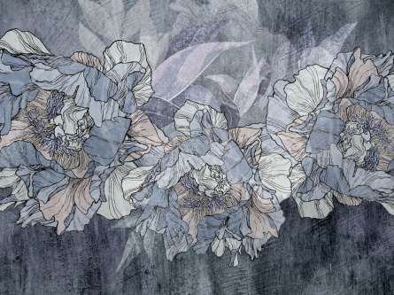 Фотообои Дизайнерские цветы Фотообои Дизайнерские цветы