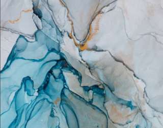 Фотошпалери Бірюзовий флюїд розлучення 33836