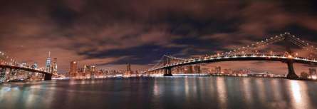 Фотошпалери мости у вогнях