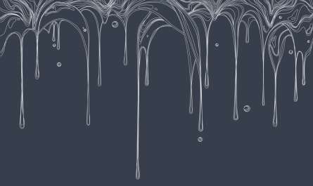 Фотошпалери line art краплі зі стелі Фотошпалери line art краплі зі стелі