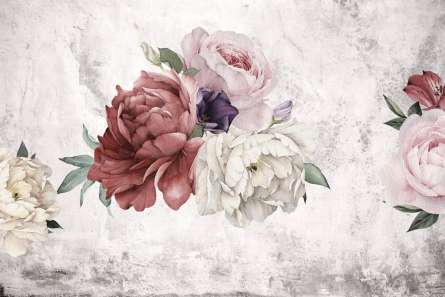 Фотошпалери Вінтажні півонії Фотошпалери Вінтажні півонії