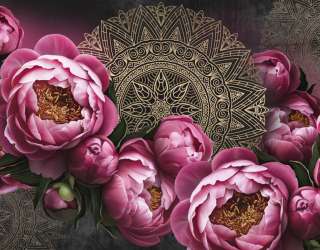 Фотошпалери квіти і схід 28287