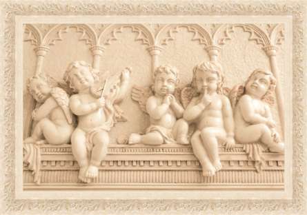 Фотообои Ангелочки на стене Фотообои Ангелочки на стене