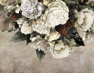 Фотошпалери квіти зі стелі 26196