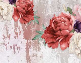 Фотошпалери Вінтажні півонії 24203