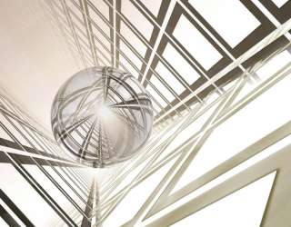 Фотошпалери 3D куля 30334