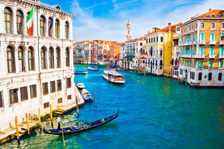 Фотообои Венеция, город на воде