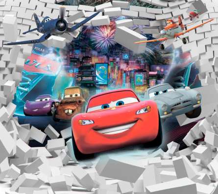 Фотошпалери Блискавка Маквин