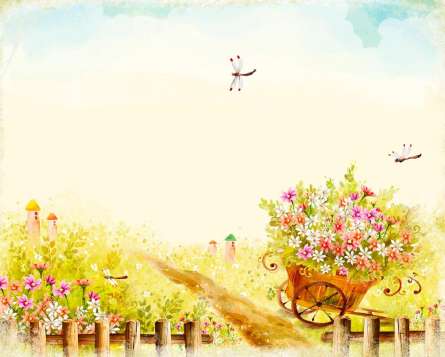 Фотошпалери Сад