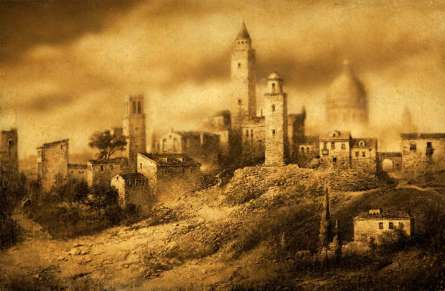 Фотообои Старинный город