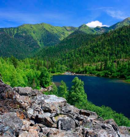 Фотообои Дыхание гор, вода Фотообои Дыхание гор, вода