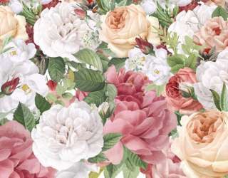 Фотошпалери Вінтажні квіти 23779