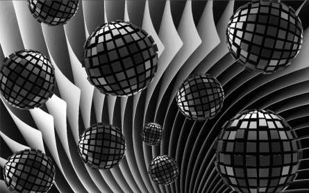 Фотошпалери 3D сфери