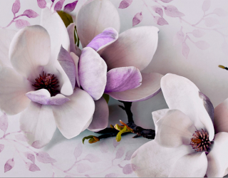 Фотообои 3D цветы 17672_1