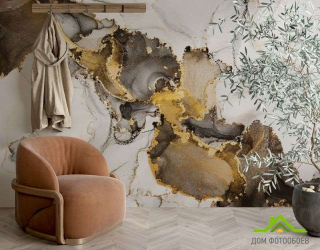 Фотообои с золочением