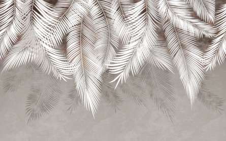 Фотошпалери тропічні листя